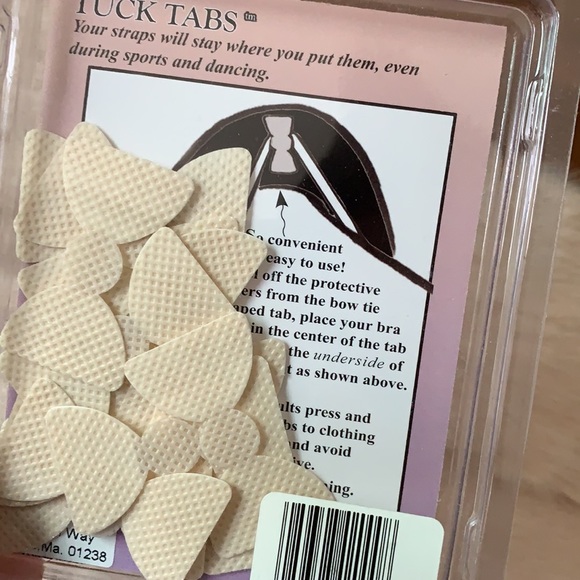 🦄 * 3/$10 * Tuck tabs for bra straps - set of 7 pairs - Picture 6 of 7